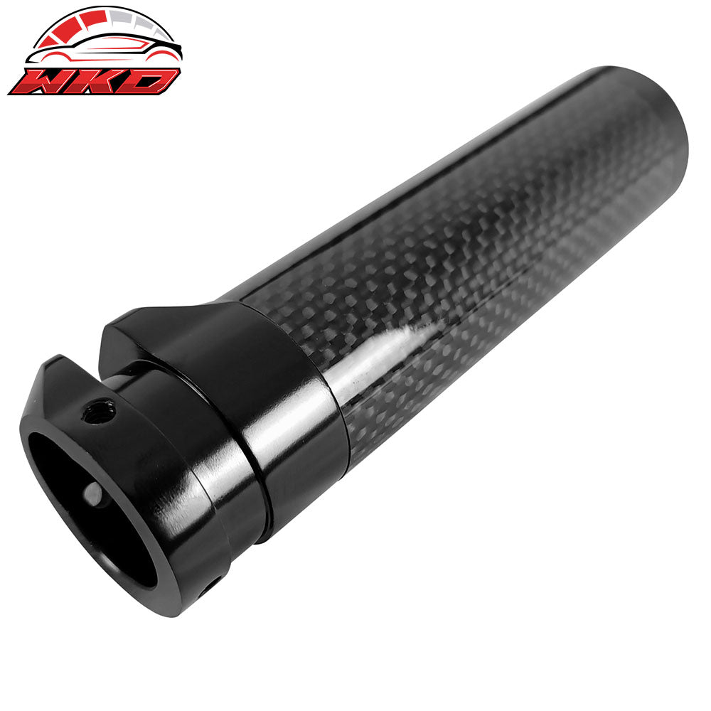 Fits 13-25 FRS GT86 BRZ WRX Forester Handbrake E-Brake Handle Carbon Fiber CF