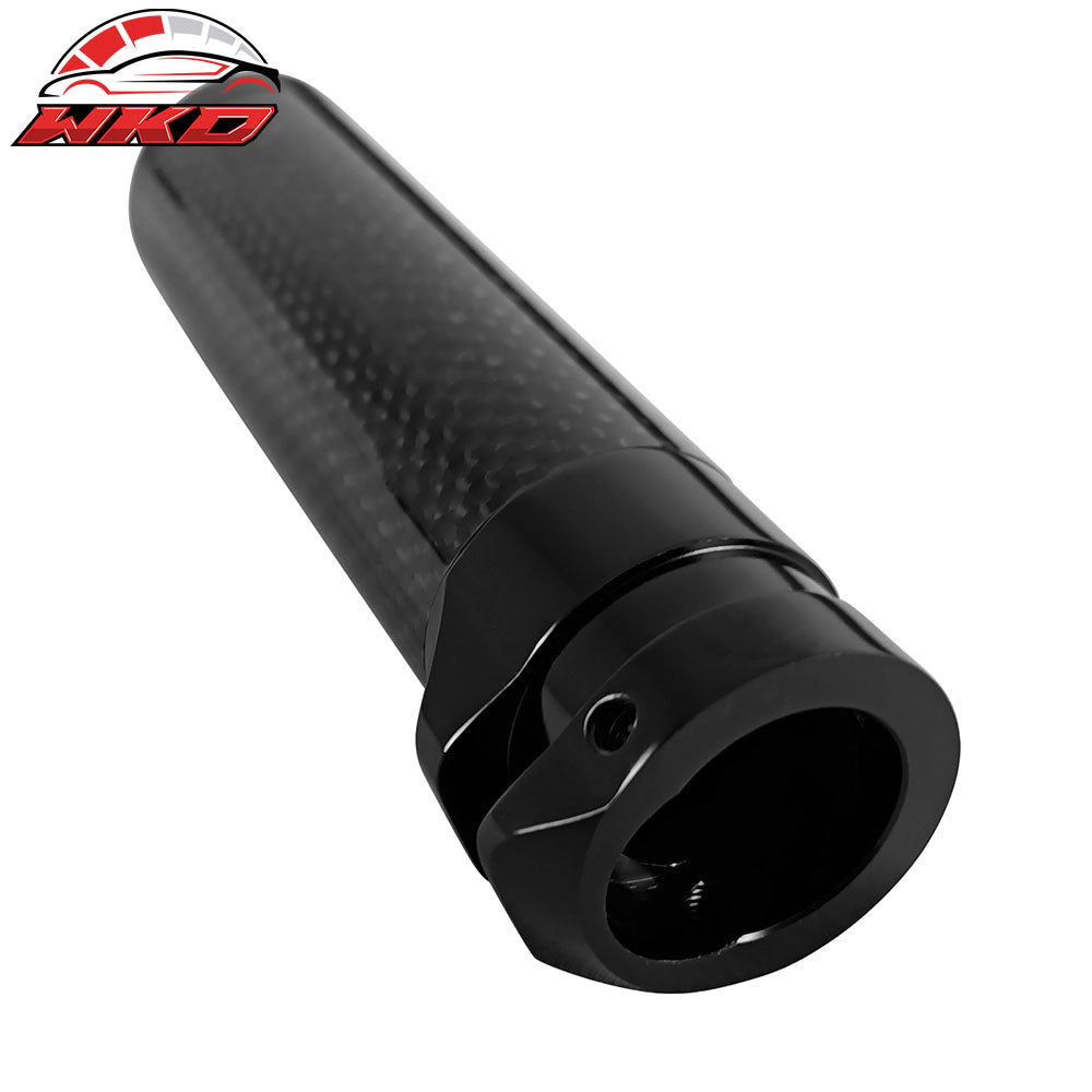 Fits 13-25 FRS GT86 BRZ WRX Forester Handbrake E-Brake Handle Carbon Fiber CF