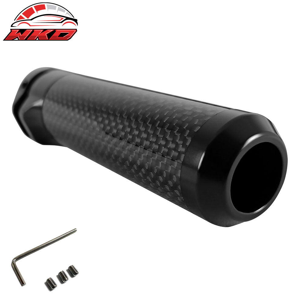 Fits 13-25 FRS GT86 BRZ WRX Forester Handbrake E-Brake Handle Carbon Fiber CF