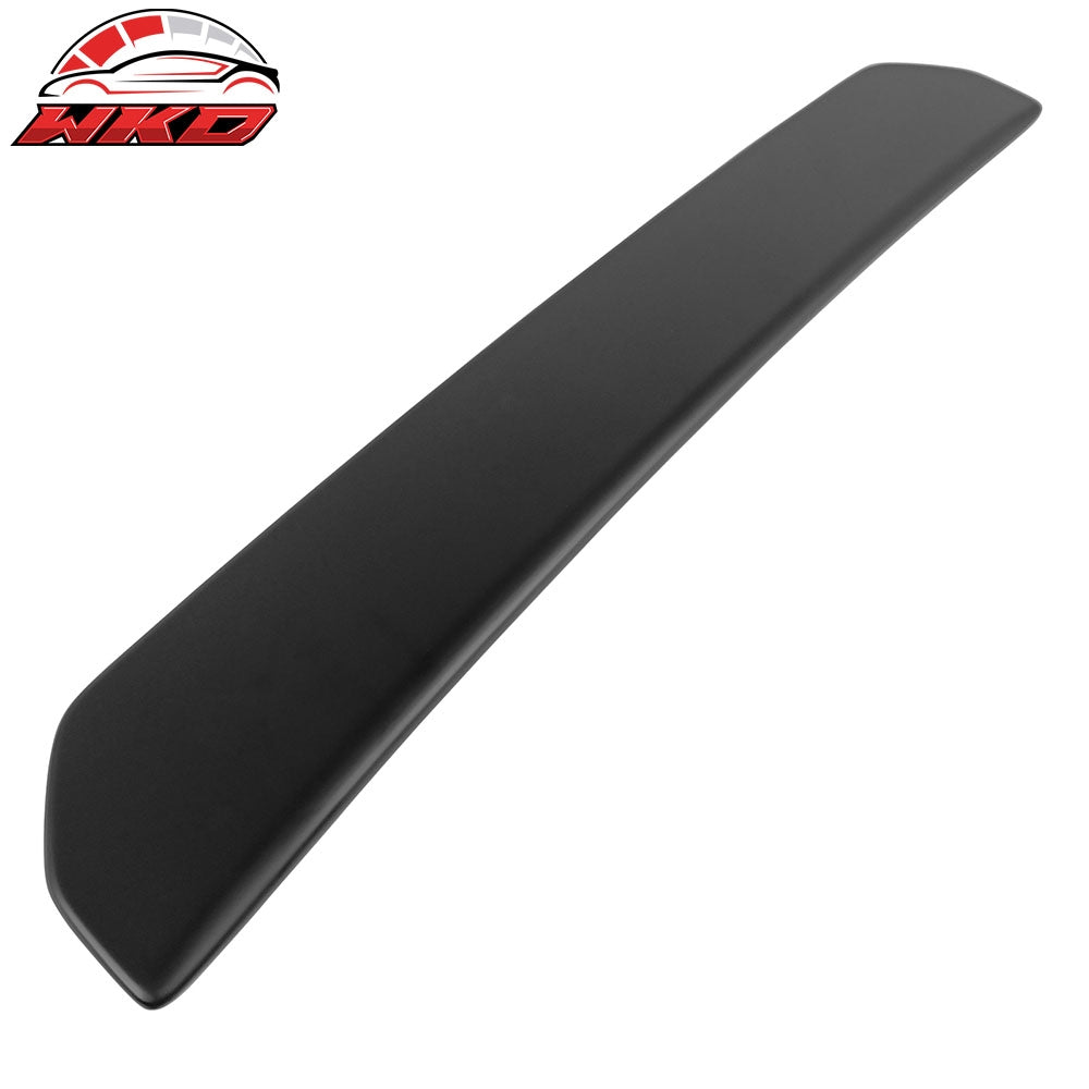 Fits 15-21 Subaru WRX STI Style Matte Black Rear Bumper Lip Diffuser Add on ABS