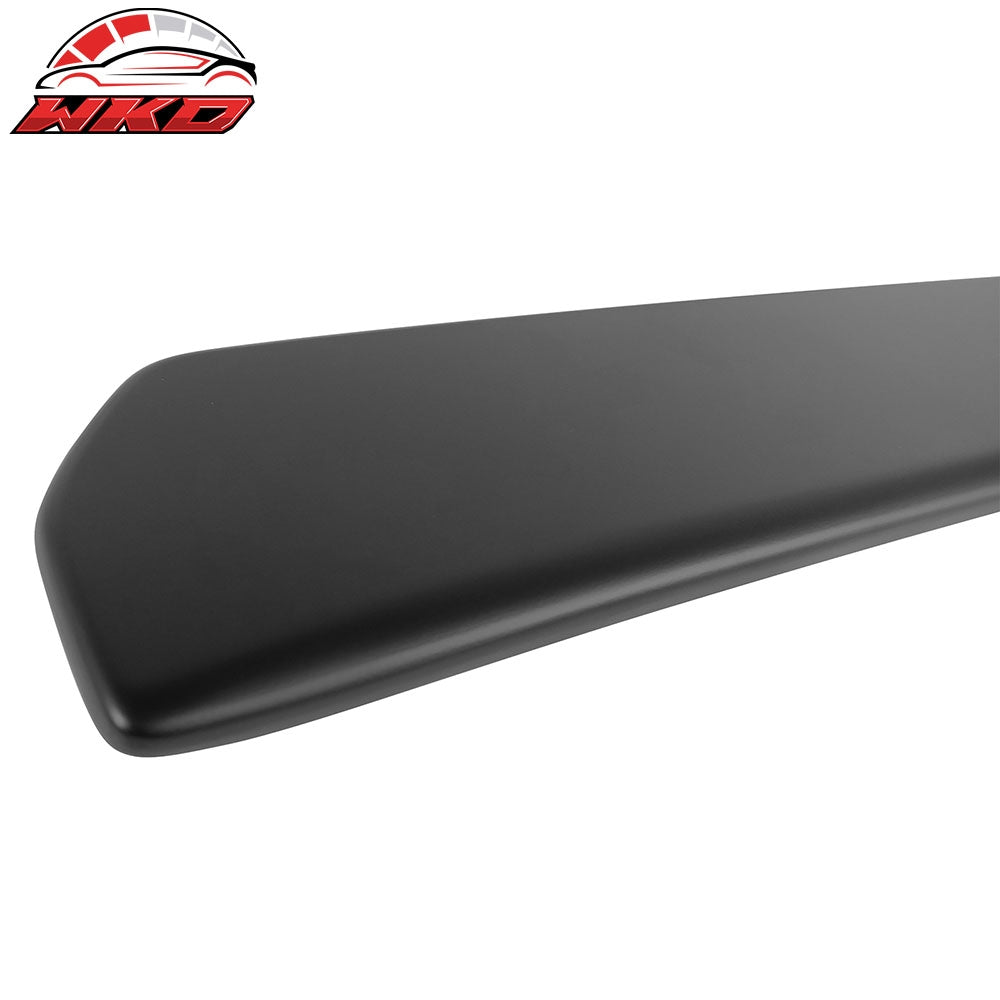 Fits 15-21 Subaru WRX STI Style Matte Black Rear Bumper Lip Diffuser Add on ABS