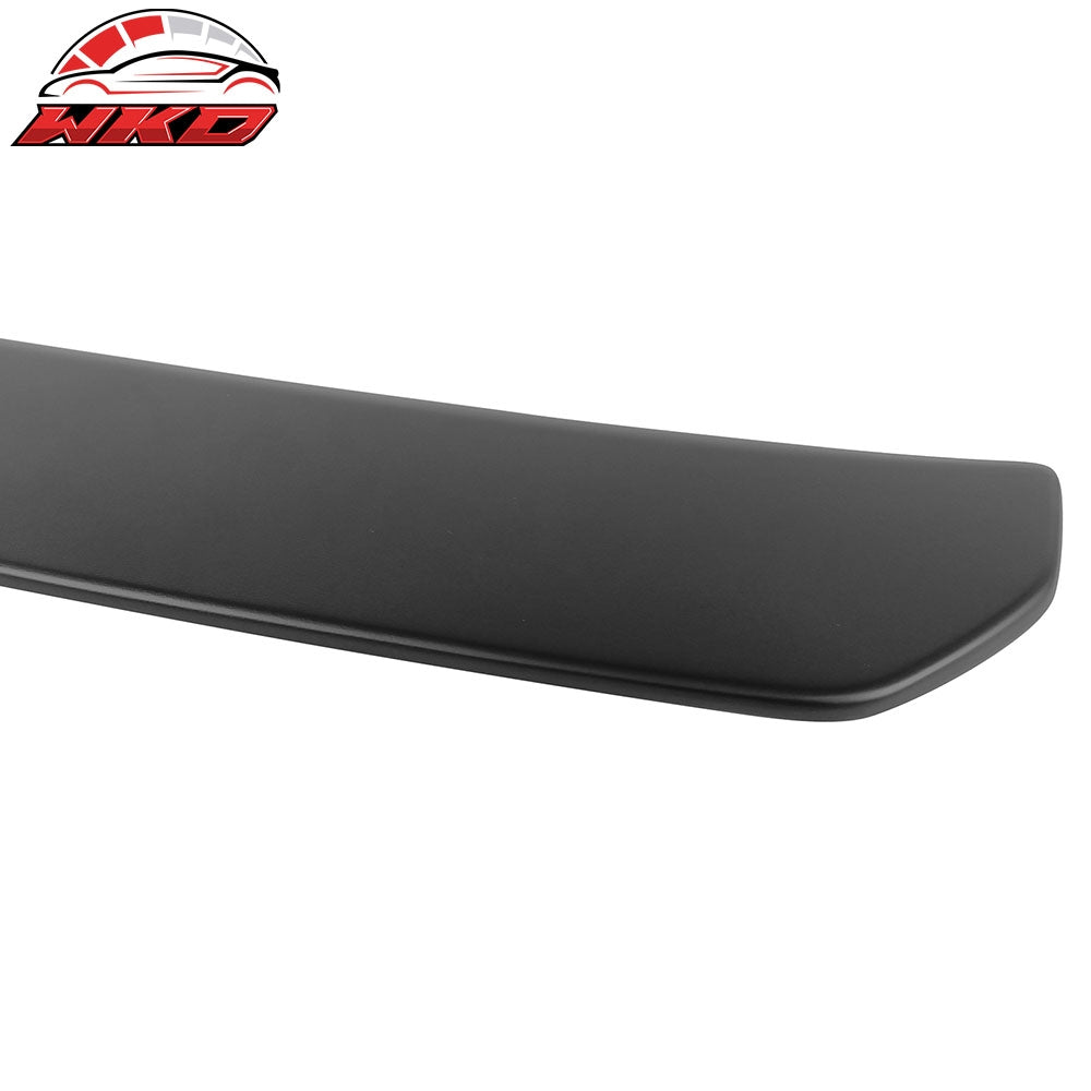 Fits 15-21 Subaru WRX STI Style Matte Black Rear Bumper Lip Diffuser Add on ABS