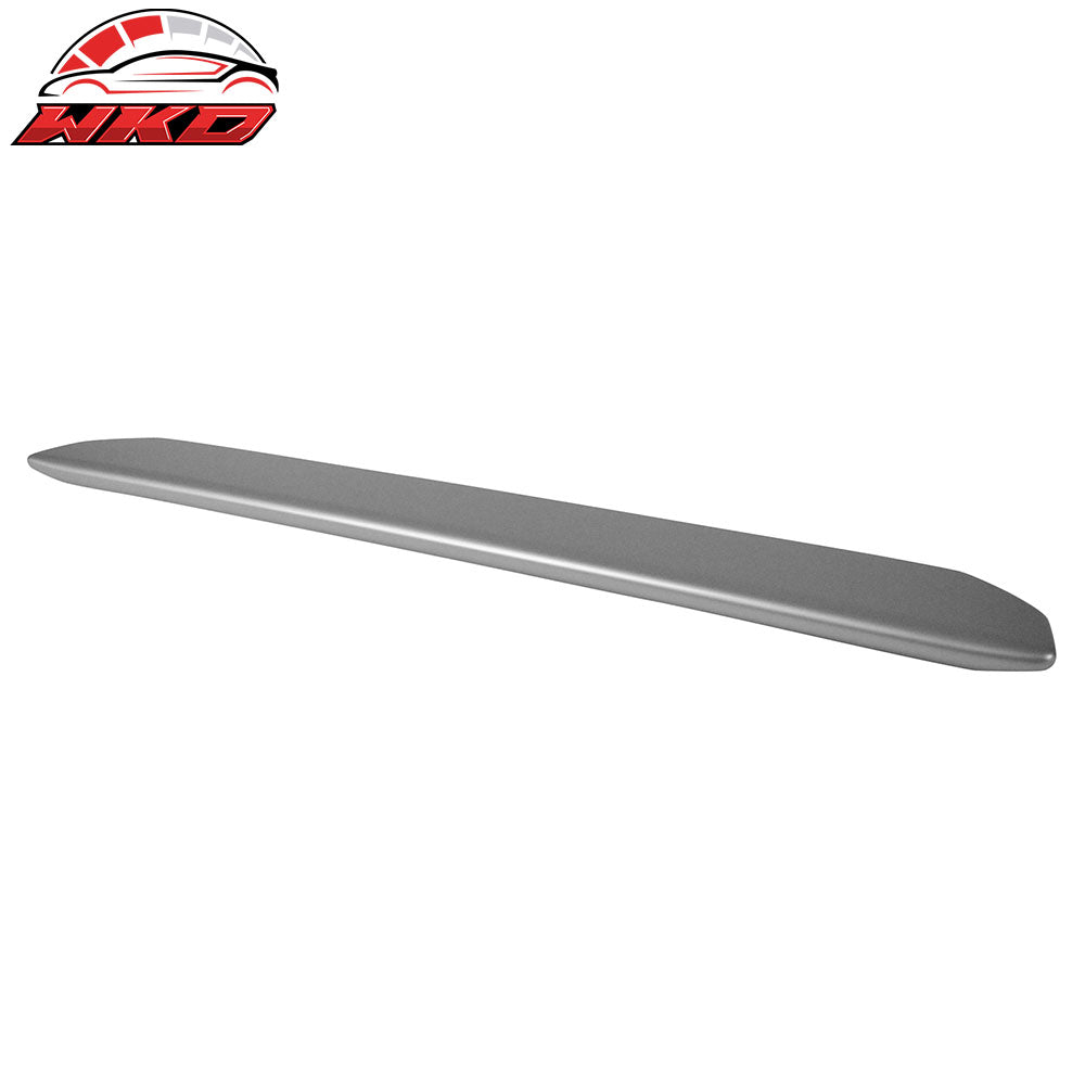 Fits 15-21 Subaru WRX STI Style Rear Bumper Lip Diffuser Painted #G1U Ice Silver