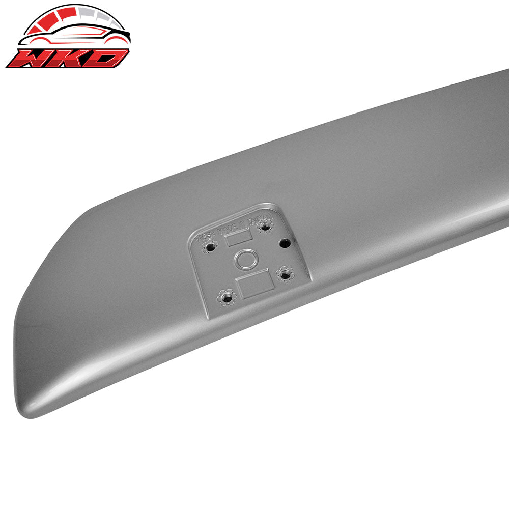 Fits 15-21 Subaru WRX STI Style Rear Bumper Lip Diffuser Painted #G1U Ice Silver
