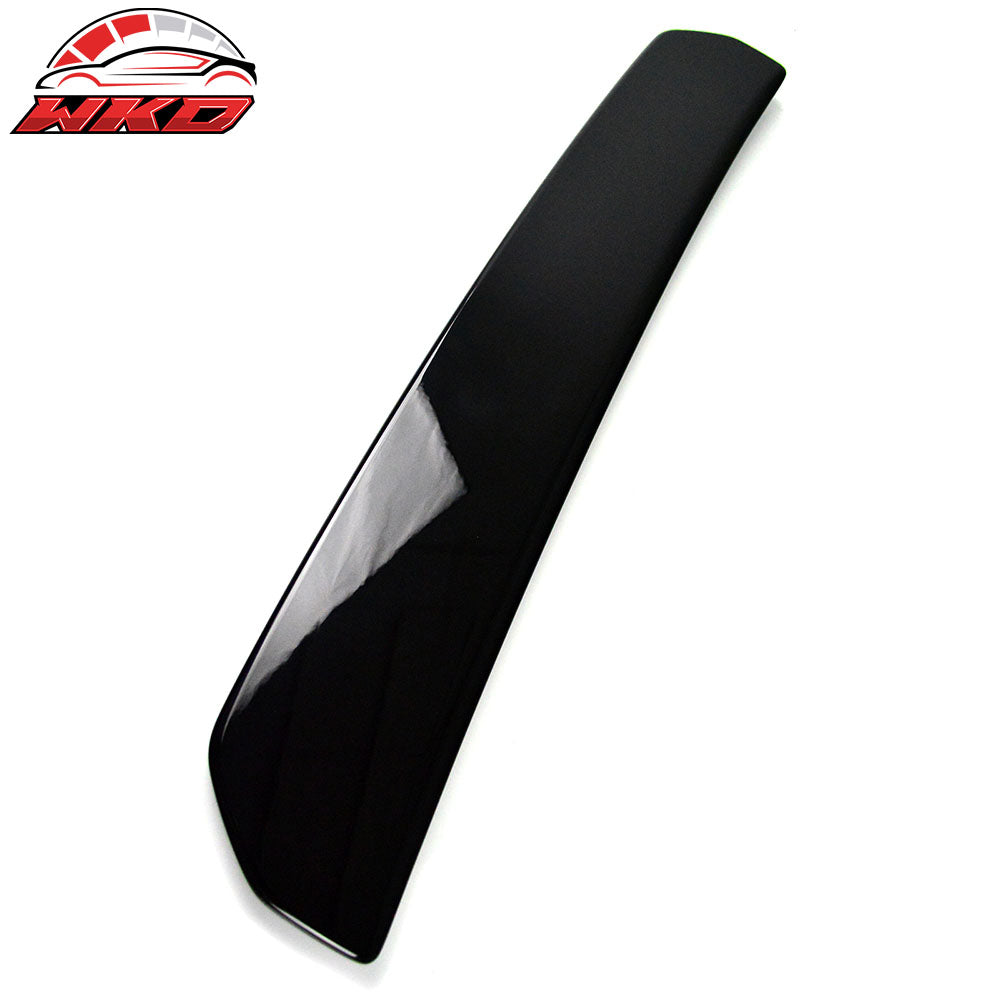 Fits 15-21 Subaru WRX STI Style Rear Bumper Lip Diffuser ABS Painted #D4S Black