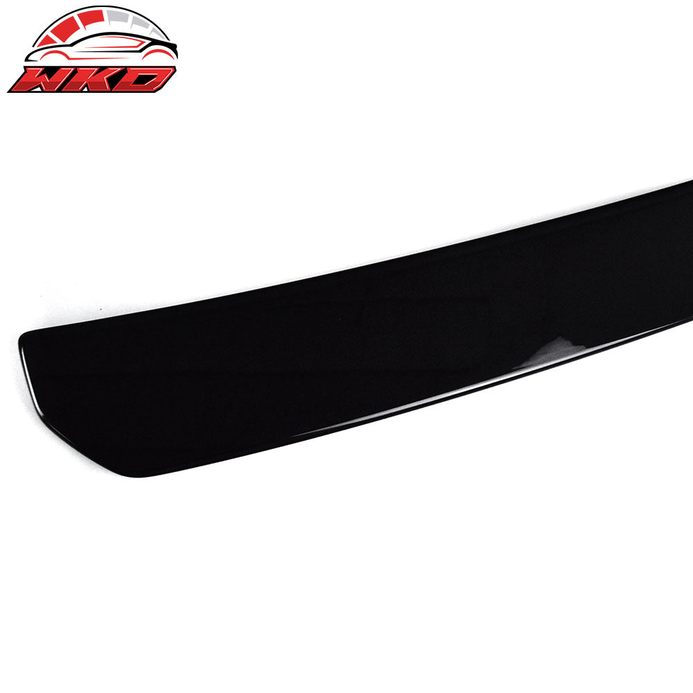 Fits 15-21 Subaru WRX STI Style Rear Bumper Lip Diffuser ABS Painted #D4S Black