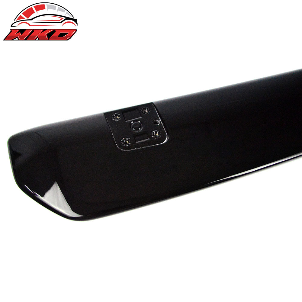Fits 15-21 Subaru WRX STI Style Rear Bumper Lip Diffuser ABS Painted #D4S Black