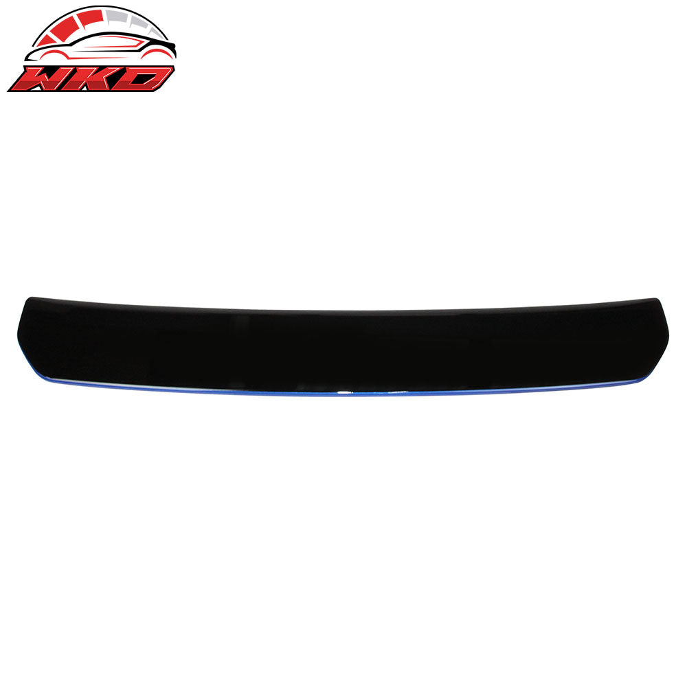 Fits 15-21 Subaru WRX STI Style Rear Bumper Lip Diffuser Painted #K7X Blue Pearl