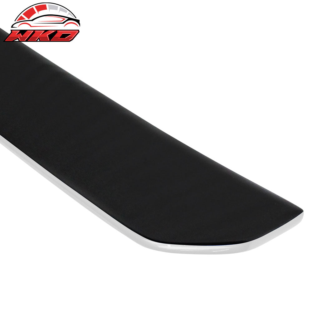 Fits 15-21 Subaru WRX STI Style Rear Bumper Lip Diffuser ABS Painted #K1X White
