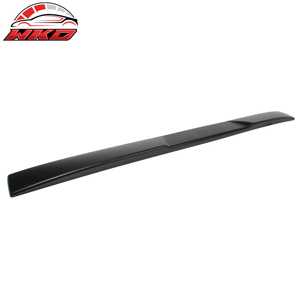 Fits 15-21 Subaru WRX & WRX STI V Style Matte Black Rear Roof Spoiler Wing ABS