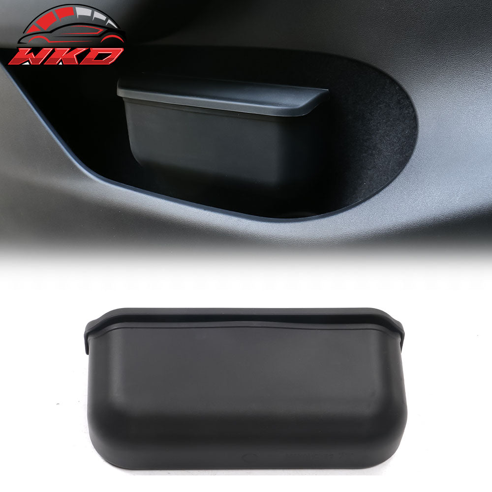 Fits 17-23 Tesla Model 3 & 20-23 Model Y Black TPE Sunglasses Holder Storage Box