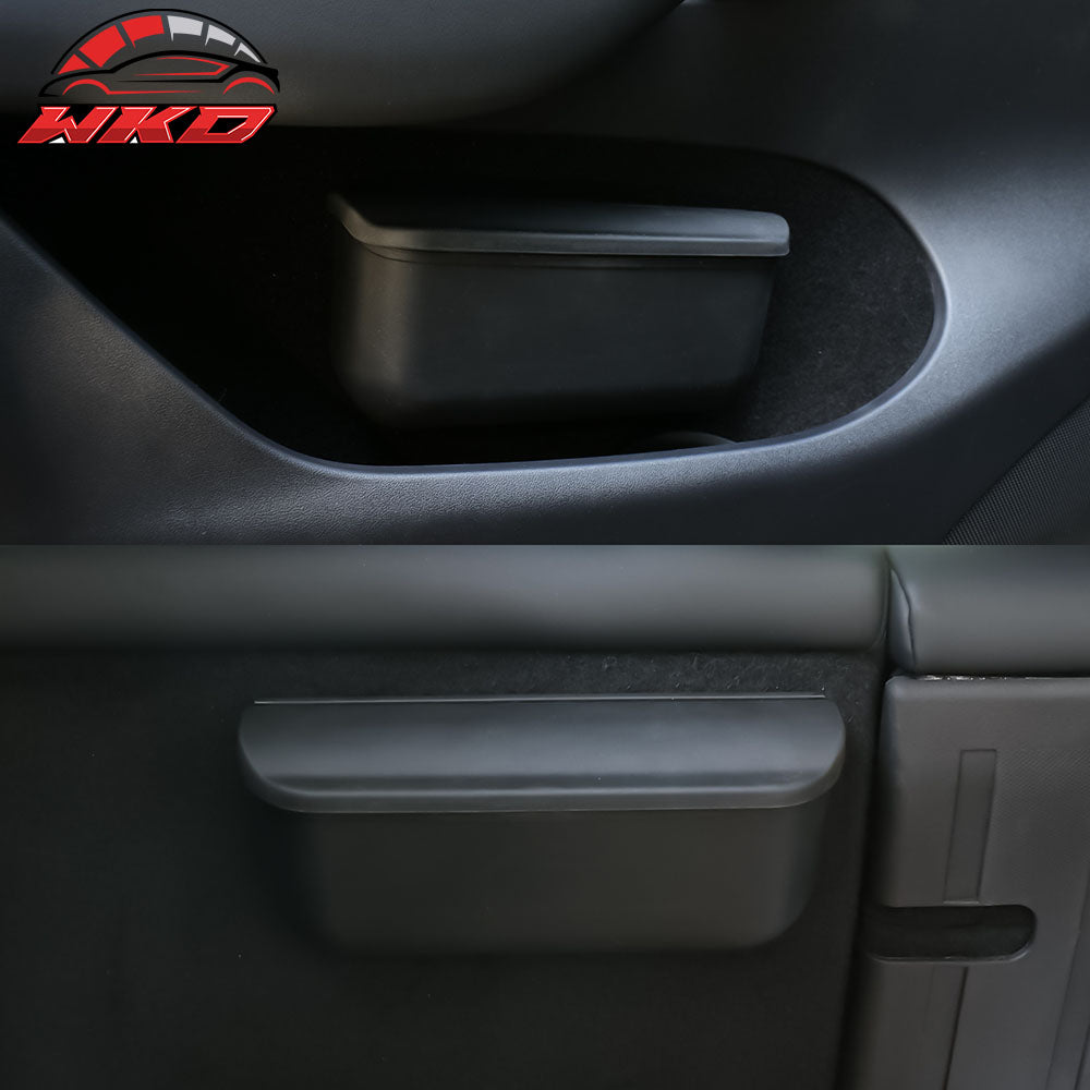 Fits 17-23 Tesla Model 3 & 20-23 Model Y Black TPE Sunglasses Holder Storage Box