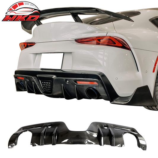 Wholesale 20-25 Toyota GR Supra A90 A91 AG Style Rear Diffuser Gloss Carbon Fiber CF