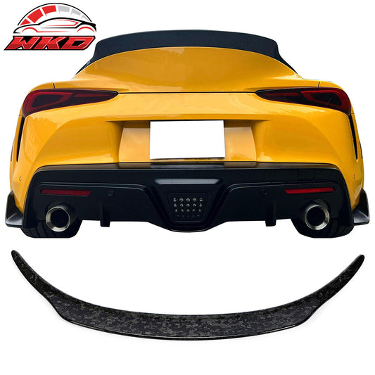 Dry Forged Carbon Fiber Wholesale 20-25 Toyota GR Supra A90 A91 OE Rear Trunk Spoiler