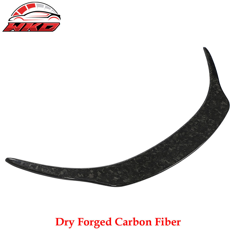 Dry Forged Carbon Fiber Fits 20-25 Toyota GR Supra A90 A91 OE Rear Trunk Spoiler