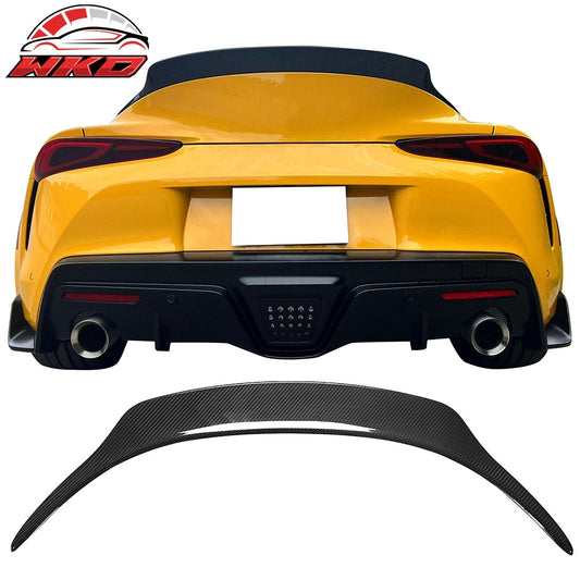 Dry Carbon Fiber Wholesale 20-26 Toyota GR Supra A90 A91 OE Style Trunk Spoiler Gloss