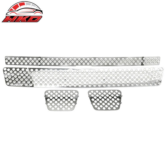 Wholesale 07-14 Tahoe Suburban Avalanche Chrome Round Mesh Style Front Upper Grille - Wikond Auto