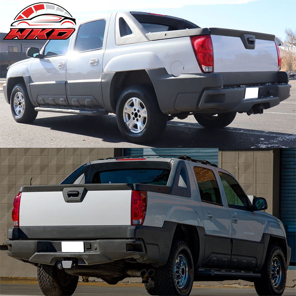 For 2002 Chevy Avalanche 1500/2500 Tailgate Molding Cap Protector Spoiler Cover