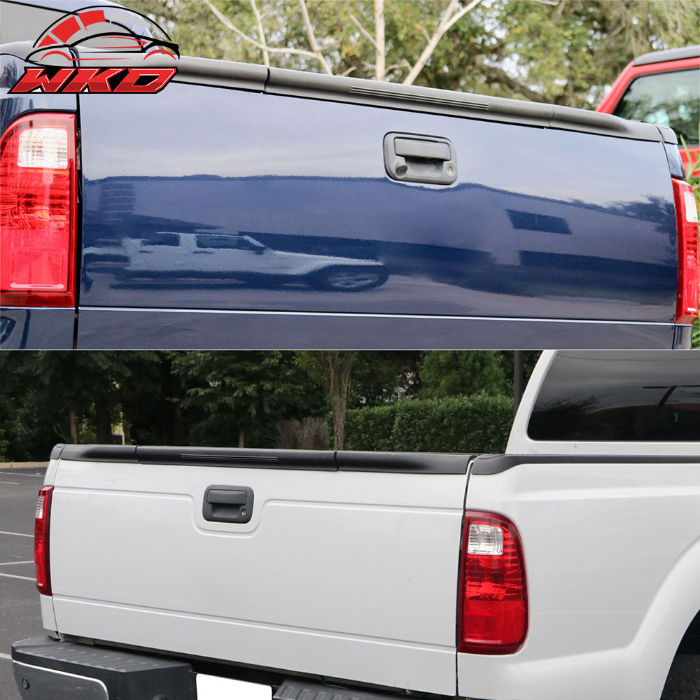 For 08-16 F250 F350 F450 Super Duty Tailgate Molding Cap Protector Spoiler Cover