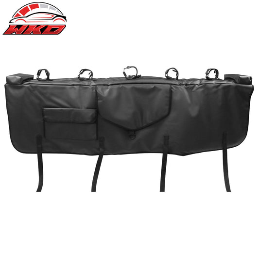 53 Inches Width Pickup Black PVC Tailgate Pad w/ 5-Bike Straps & 1 Tool Bag | Wholesale