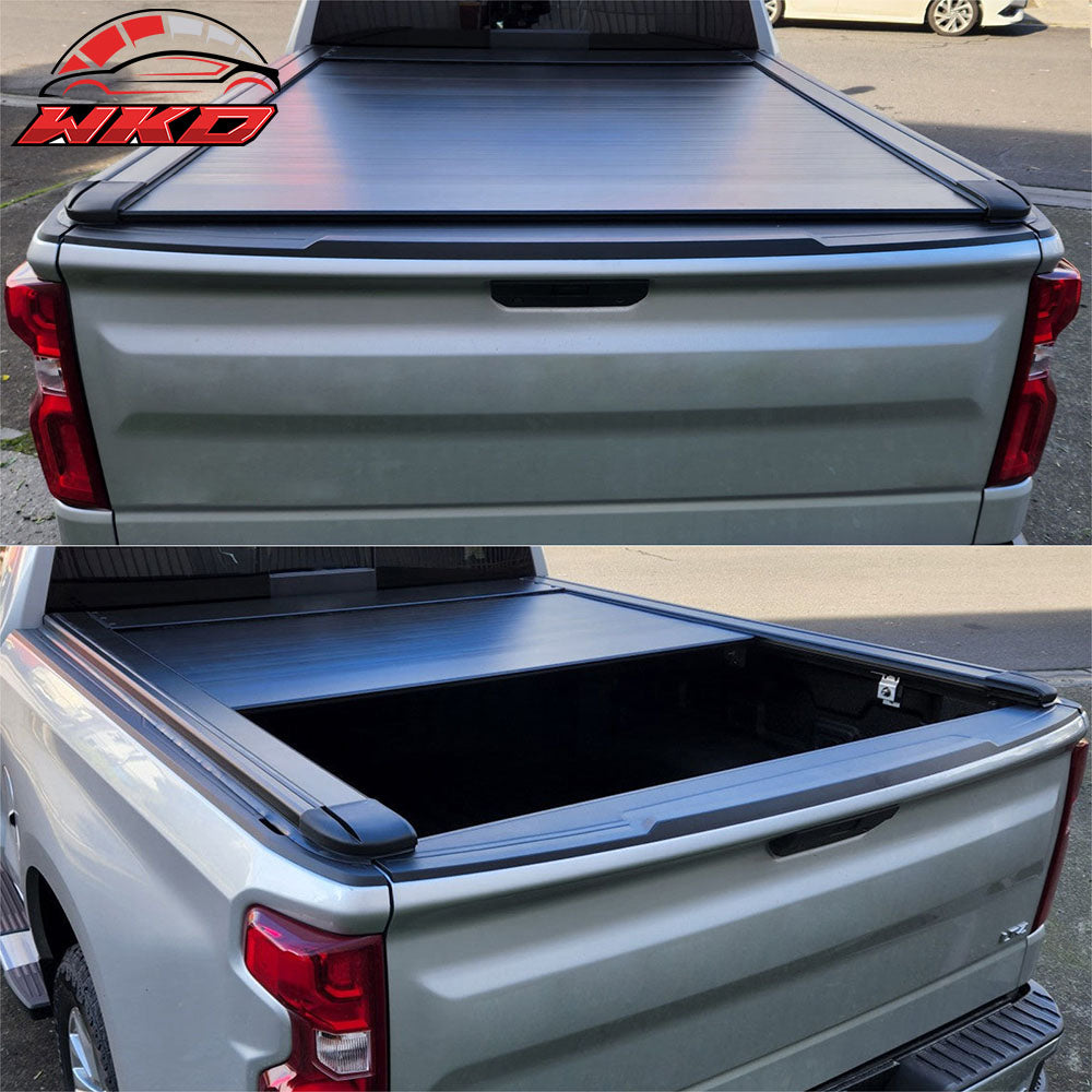 Fits 19-22 Silverado Sierra 1500 Tailgate Molding Trunk Protector Cap Cover PP
