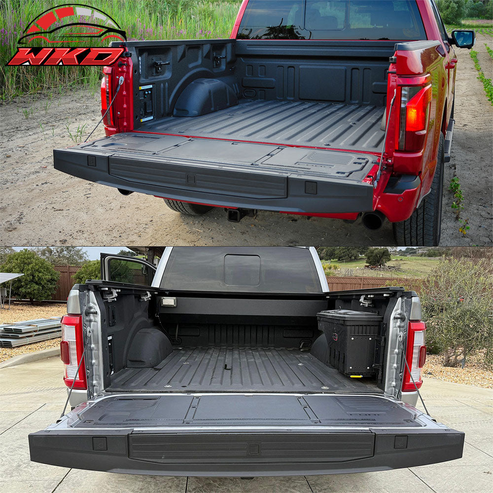 Fits 21-24 F-150 Lightning W/ Flex Step Tailgate Molding Trunk Protector Cover