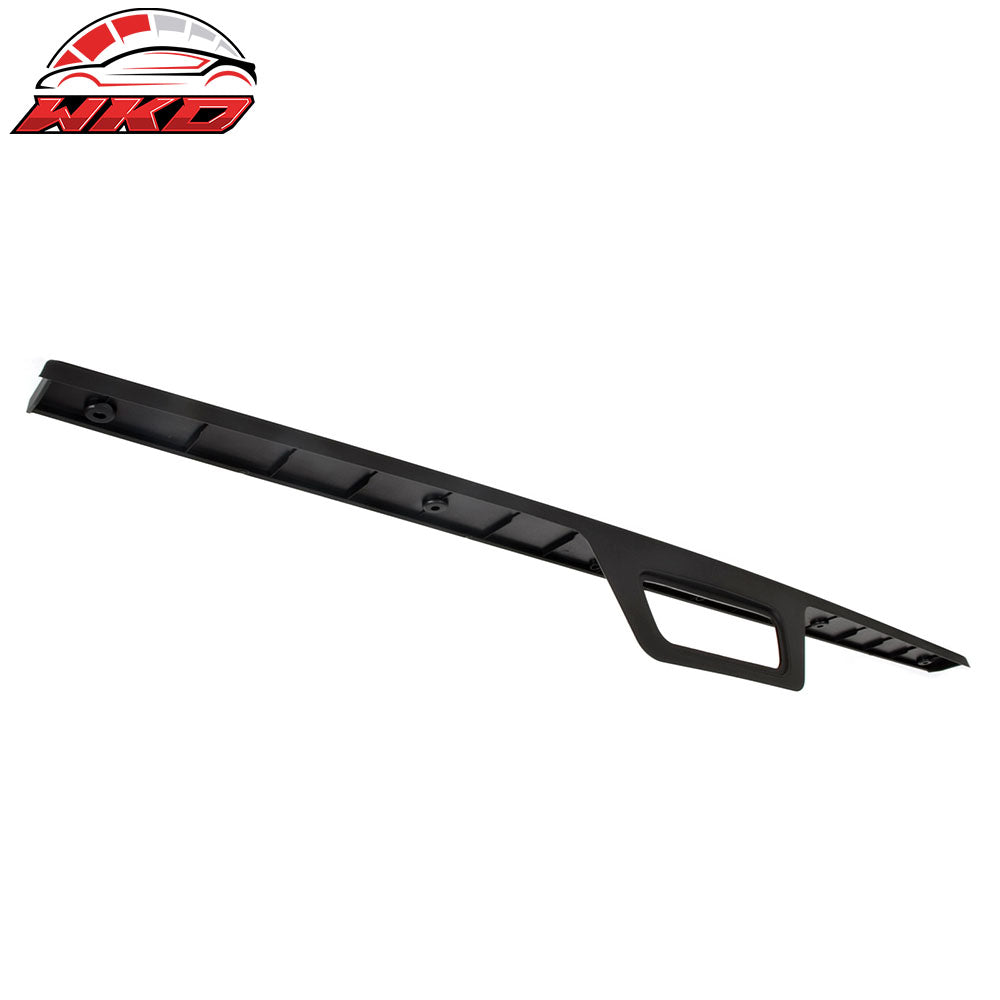 Fits 15-20 Ram 700 Tailgate Molding Trunk Protector Cover Trim Matte Black PP