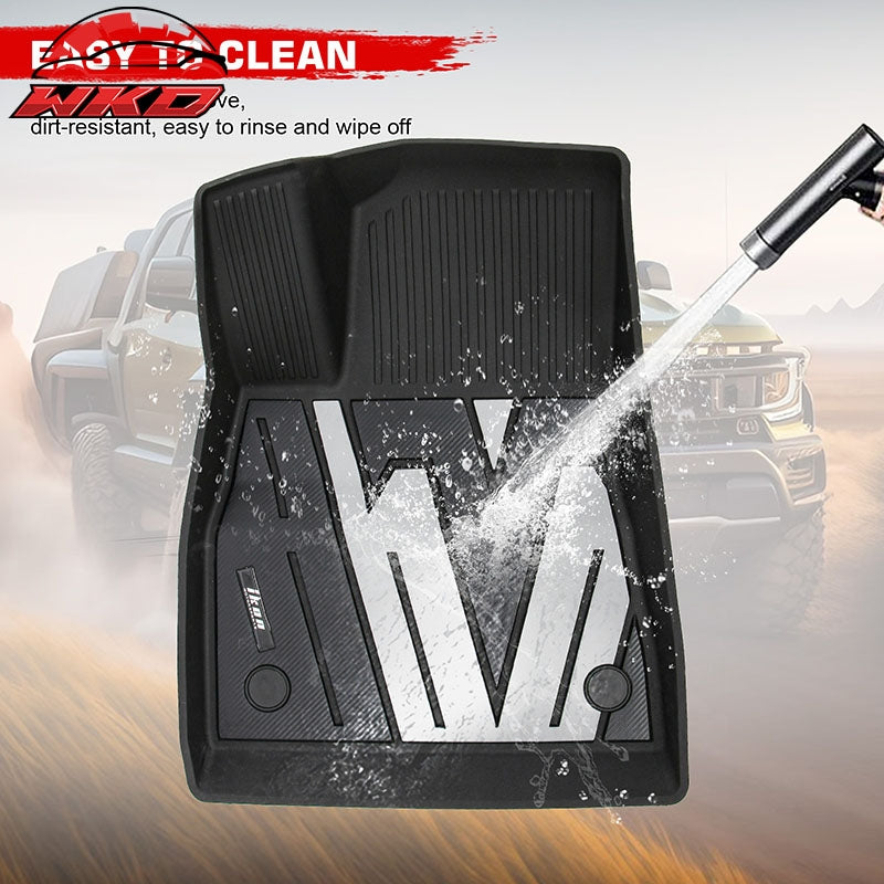 Fits 24-26 Tesla Model 3 All Weather TPE Floor Mats Carpet Liners Black Gray 3PC