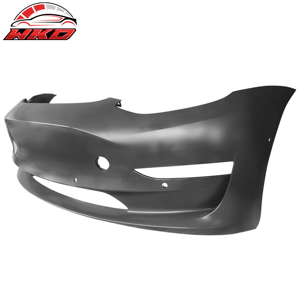 Fits 17-23 Tesla Model 3 Factory Replacement Front Bumper Cover
