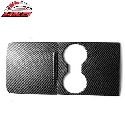 Wholesale 21-23 Tesla Model 3/21-24 Y Console Box Cover Matte Carbon Fiber Print ABS