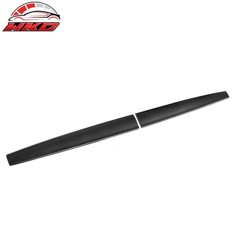 Wholesale 20-25 Tesla Model Y & 21-23 Model 3 Dashboard Wrap Cover Carbon Fiber Print