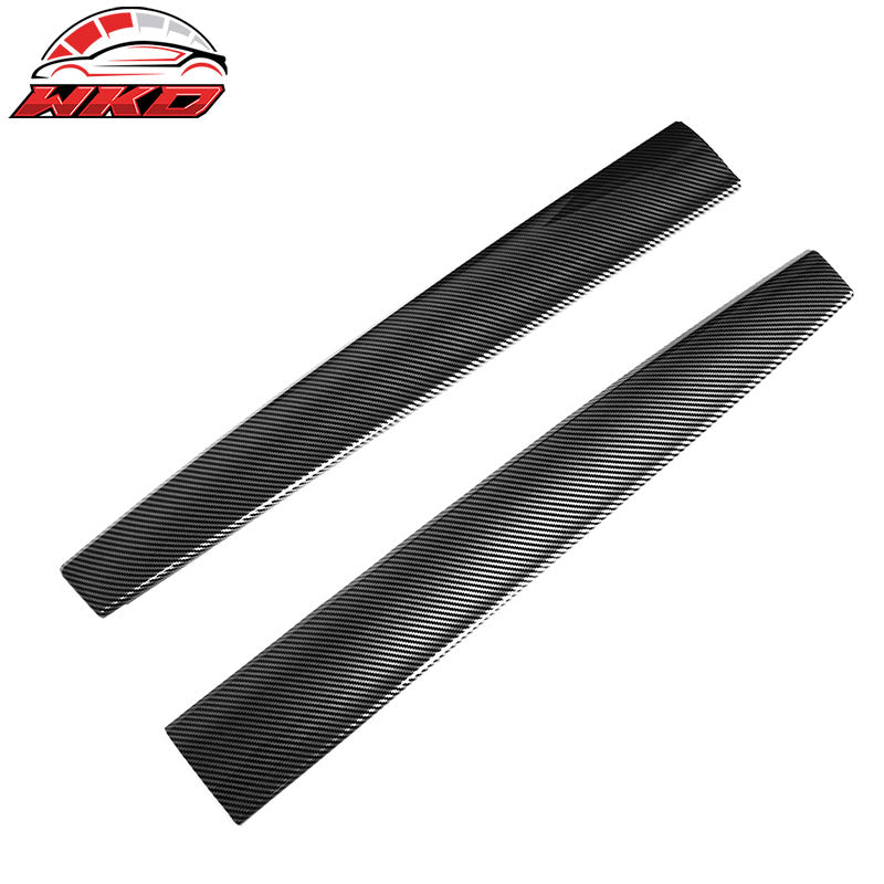 Fits 20-25 Tesla Model Y & 21-23 Model 3 Dashboard Wrap Cover Carbon Fiber Print