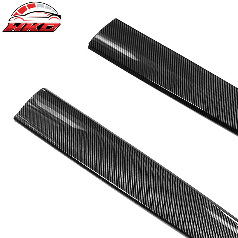 Fits 20-25 Tesla Model Y & 21-23 Model 3 Dashboard Wrap Cover Carbon Fiber Print