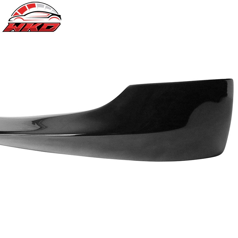 Fits 17-23 Tesla Model 3 Front Bumper Lip RPM Style Spoiler Splitter Gloss Black