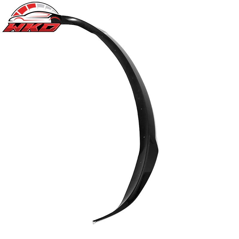 Fits 17-23 Tesla Model 3 IKON Front Bumper Lip Spoiler Carbon Fiber Splitter Kit