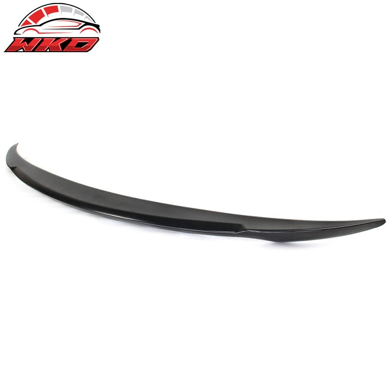 Fits 17-23 Tesla Model 3 IKON V Style Rear Trunk Spoiler Wing Lip ABS Unpainted