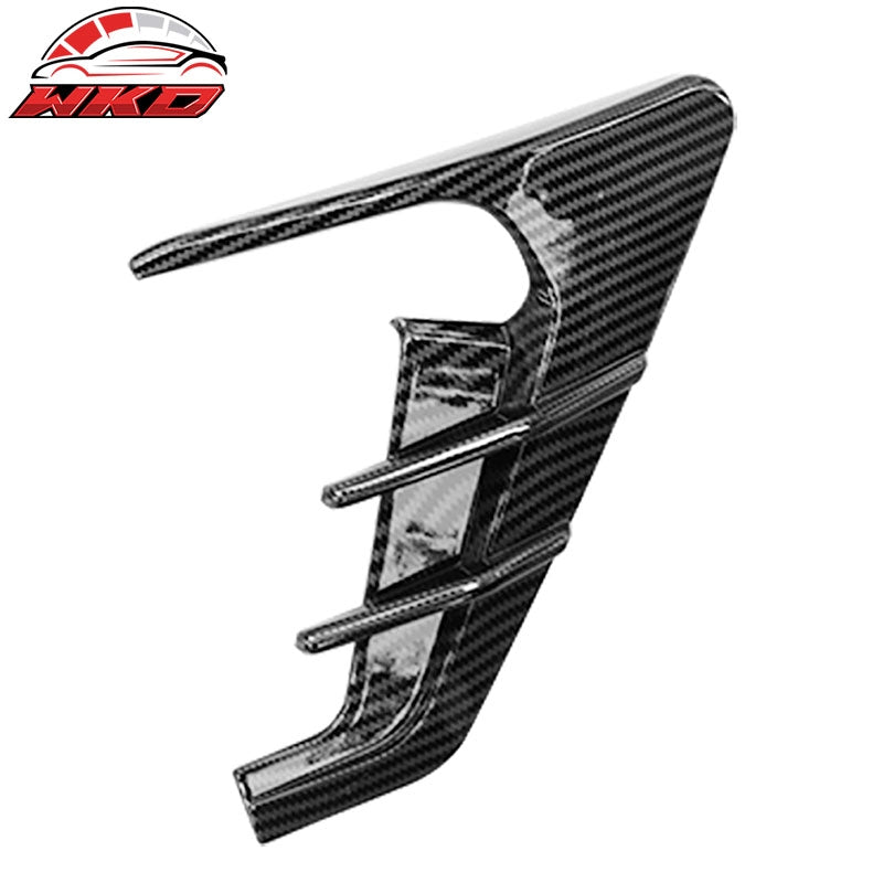 For 21-23 Tesla Model 3 20-22 Model Y Camera Cover Trim Gloss Carbon Fiber Print
