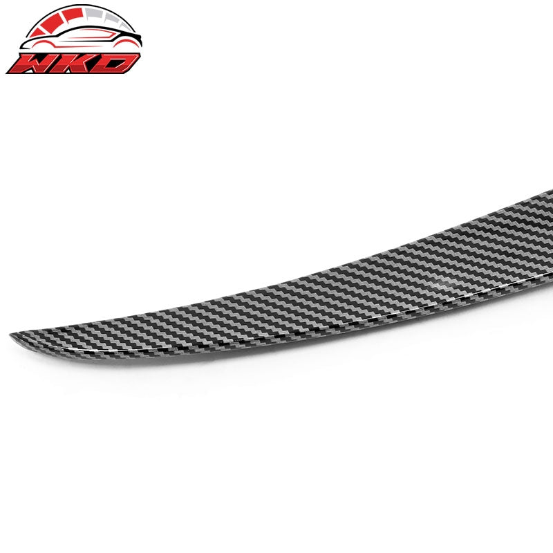 Wholesale 24-26 Tesla Model 3 OE Style Carbon Fiber Print Rear Trunk Spoiler Wing ABS - Wikond Auto