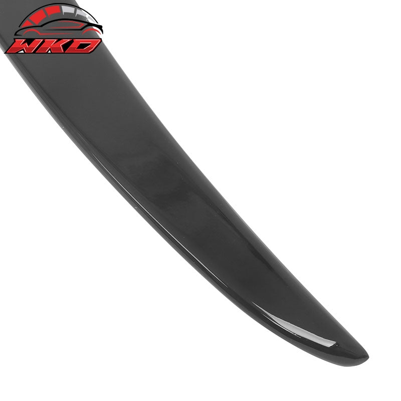 Fits 24-26 Tesla Model 3 OE Style Gloss Black Rear Trunk Spoiler Wing Lip ABS