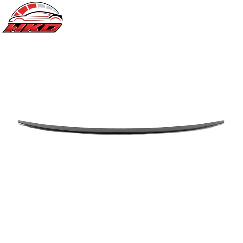 Fits 17-23 Tesla Model 3 OE Style Rear Trunk Spoiler Wing Matte Black Deck Trim