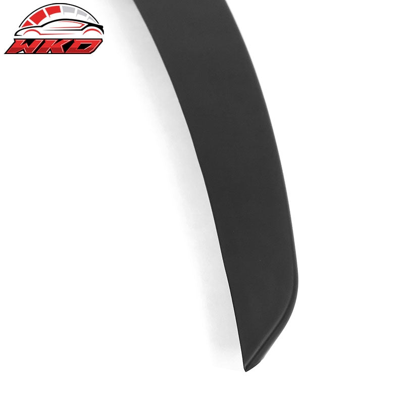 Fits 17-23 Tesla Model 3 OE Style Rear Trunk Spoiler Wing Matte Black Deck Trim