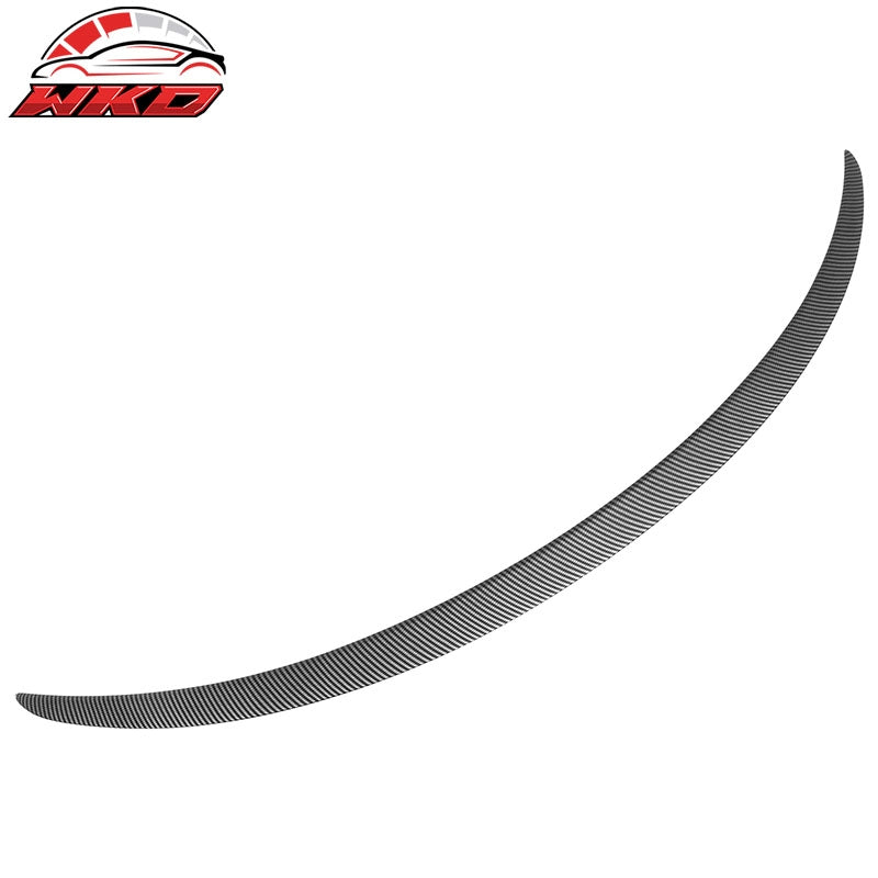 Wholesale For 24-26 Tesla Model 3 OE Style Matte Carbon Fiber Print Trunk Spoiler Wing ABS - Wikond Auto