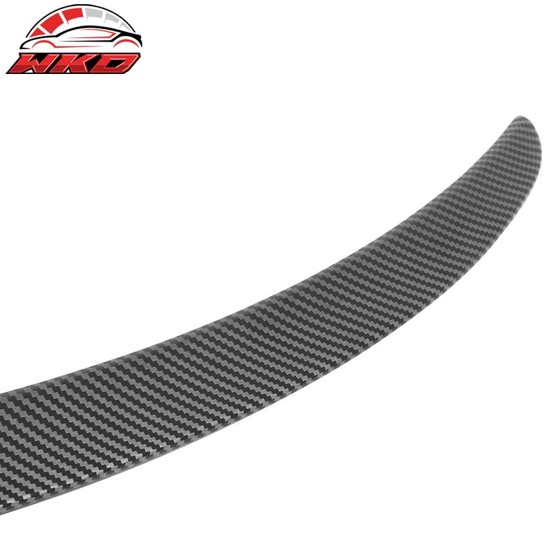 Wholesale For 24-26 Tesla Model 3 OE Style Matte Carbon Fiber Print Trunk Spoiler Wing ABS - Wikond Auto