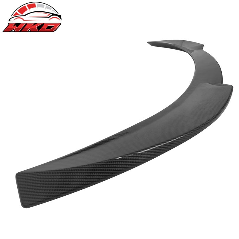 Fits 17-26 Tesla Model 3 Performance Rear Trunk Spoiler Wing Carbon Fiber Print