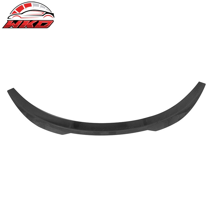 Fits 17-26 Tesla Model 3 Performance Rear Trunk Spoiler Wing Carbon Fiber Print