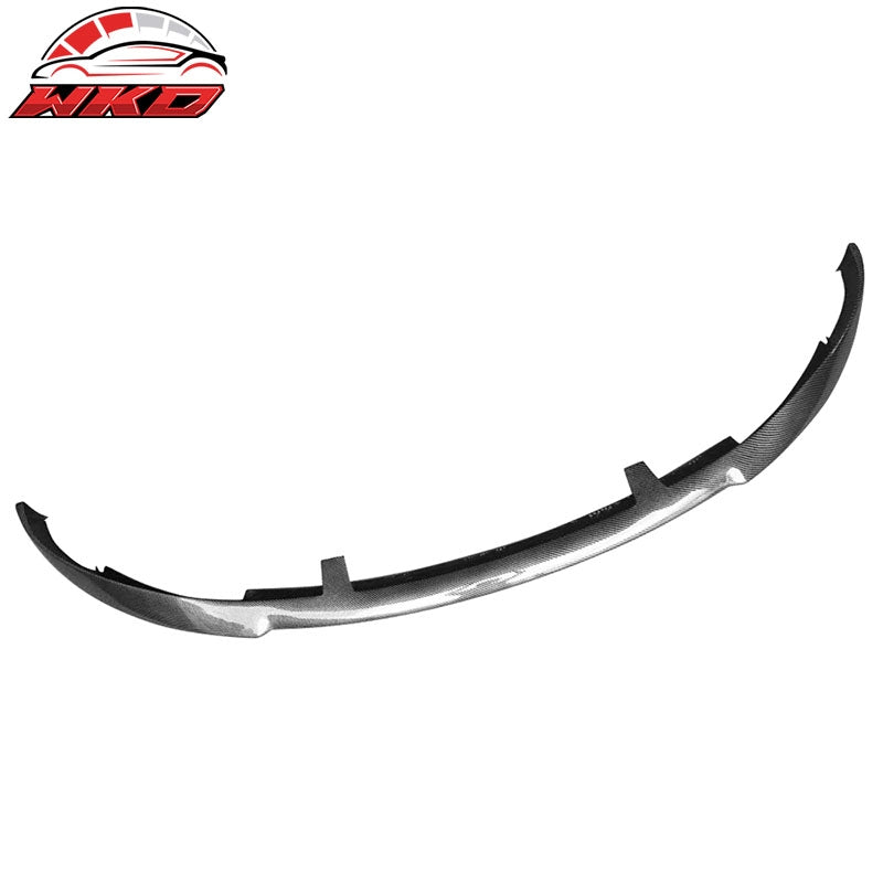 Fit 17-23 Tesla Model 3 RPM Style Front Bumper Lip Spoiler PP Carbon Fiber Print