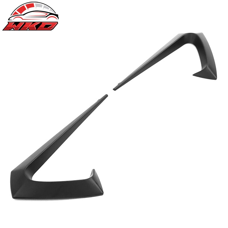Fits 17-23 Tesla Model 3 Side Fender Camera Vent Cover Decor Trim Matte Black
