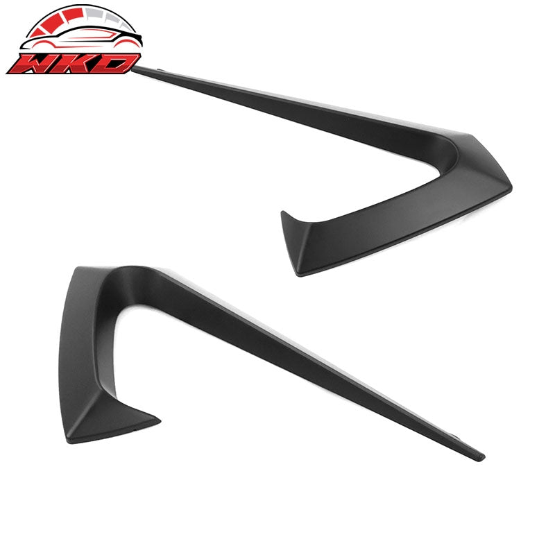 Fits 17-23 Tesla Model 3 Side Fender Camera Vent Cover Decor Trim Matte Black