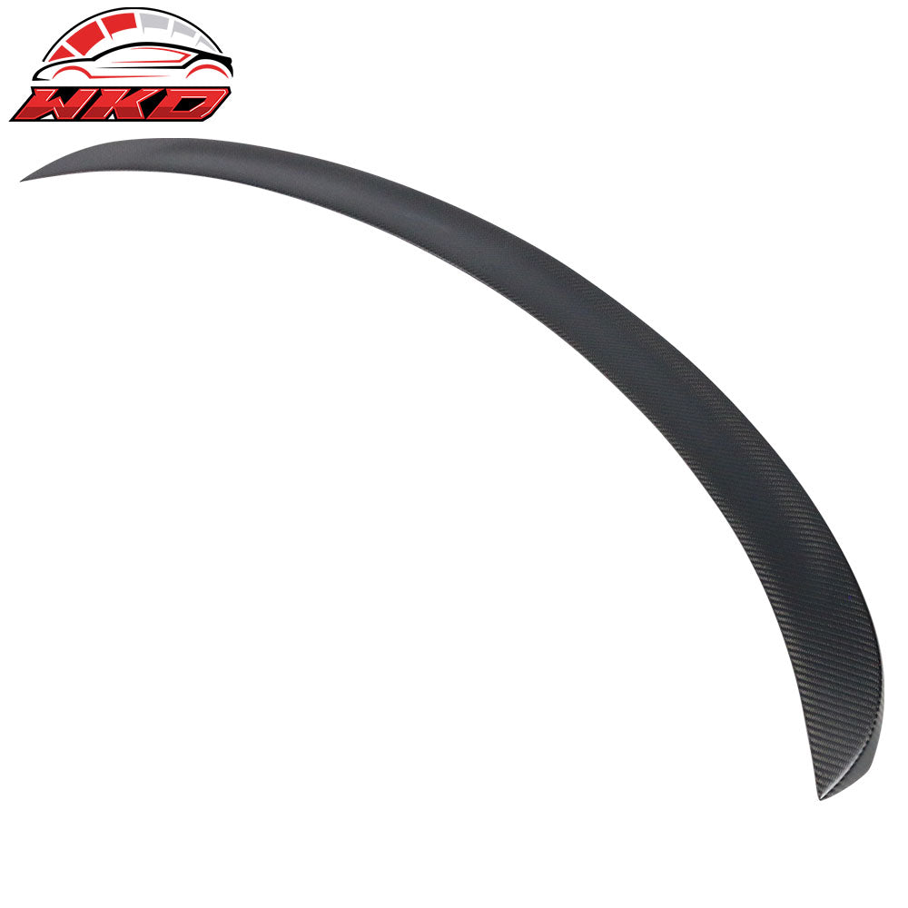 Fits 17-23 Tesla Model 3 IKON Style Trunk Spoiler Wing - Matte Carbon Fiber