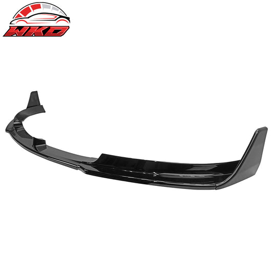 Wholesale 17-23 Tesla Model 3 V Style 5PCS Front Bumper Lip PP #PBSB Eclipse Black